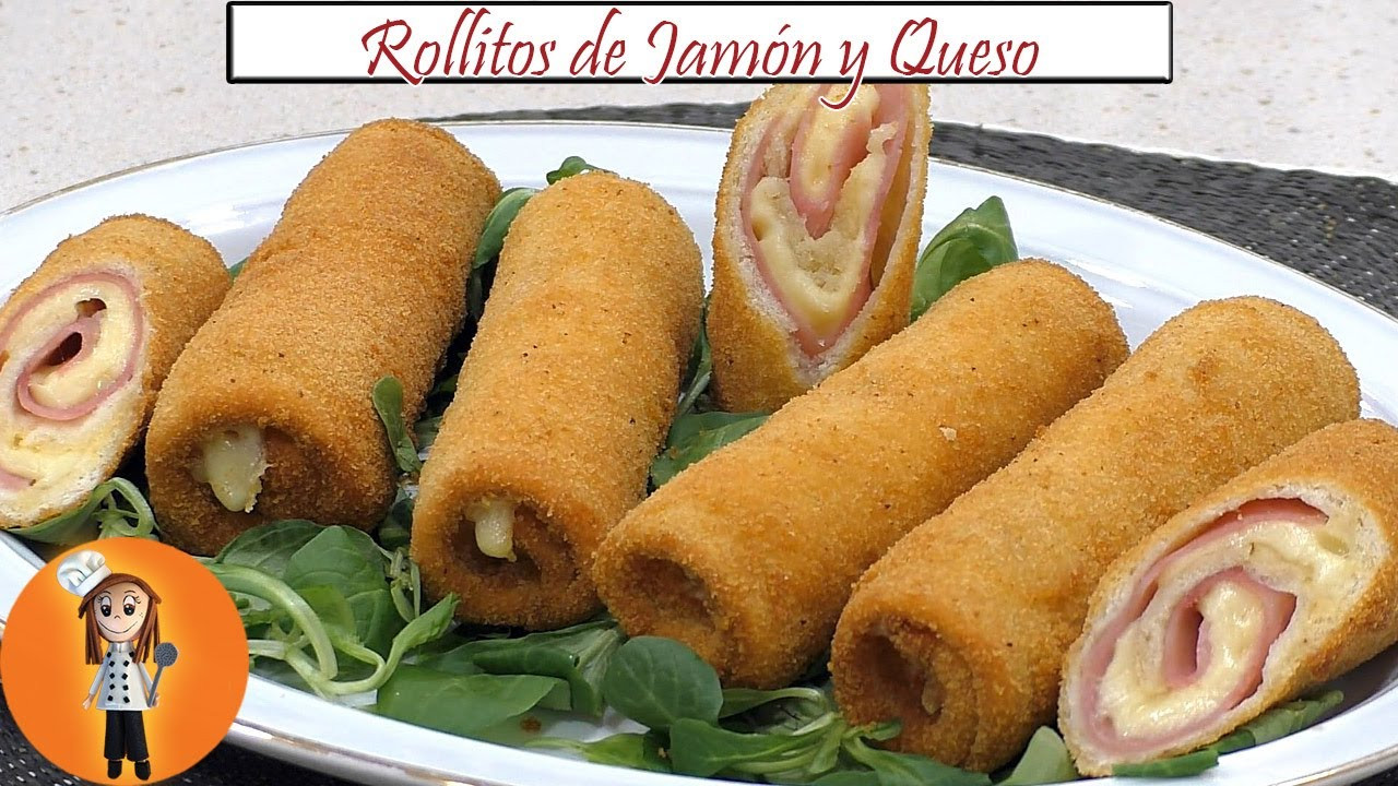 3 Recetas De Rollitos Deliciosos Pan Bimbo Dulce Jamón Y Queso Horneados Y Rellenos De Queso 6420